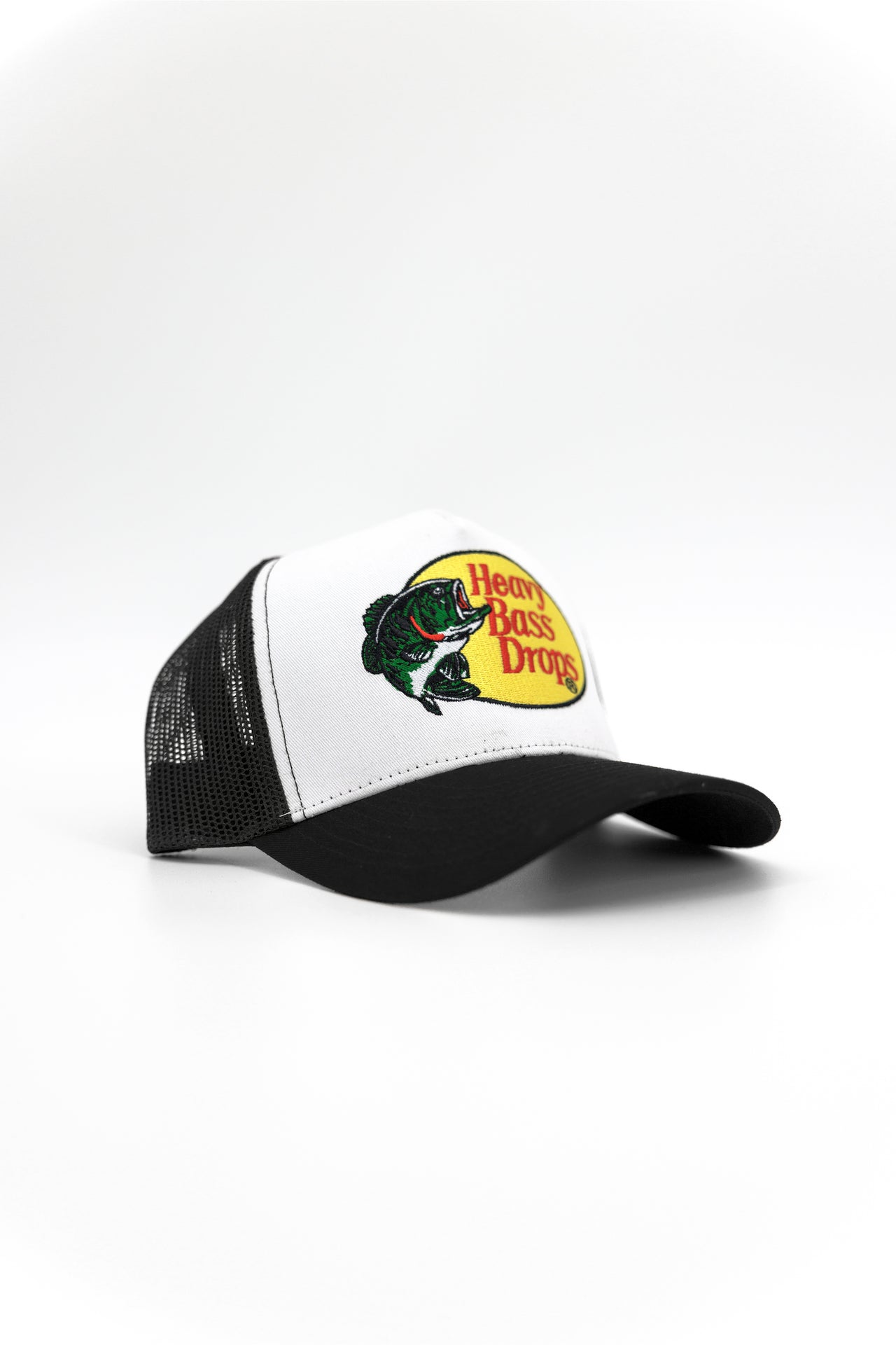 Heavy Bass Drops Trucker Hat (BLACK)