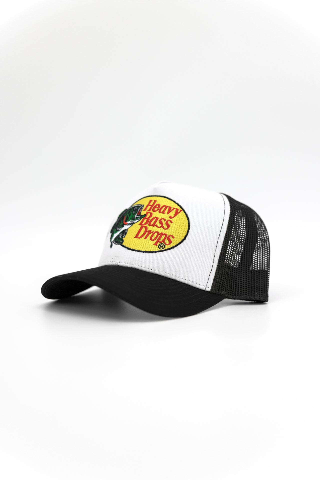 Heavy Bass Drops Trucker Hat (BLACK)